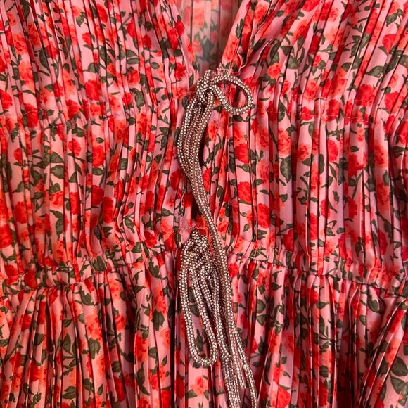 Wayf Rose Dress with Crystal Bows - Picture 2 of 3